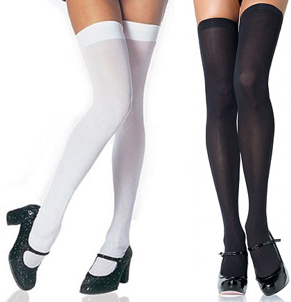 6672 タイハイストッキング　leg avenue Stockings Opaque