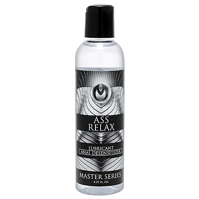 アスリラックスルブリカント　4.25oz　Master Series Ass Relax Desensitizing Lubricant