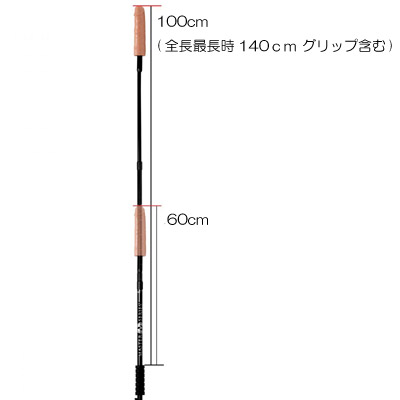 伸縮式ディルドロッド