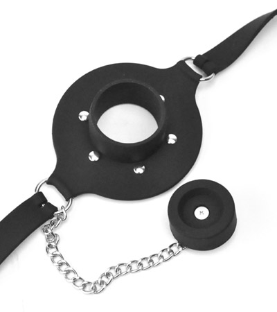 シリコンフィーディングマウスギャグ