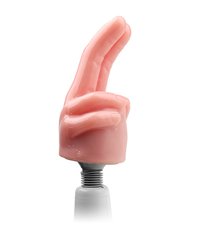 プレジャーポインター電マアタッチメント　Pleasure Pointer Two Finger Wand Attachment